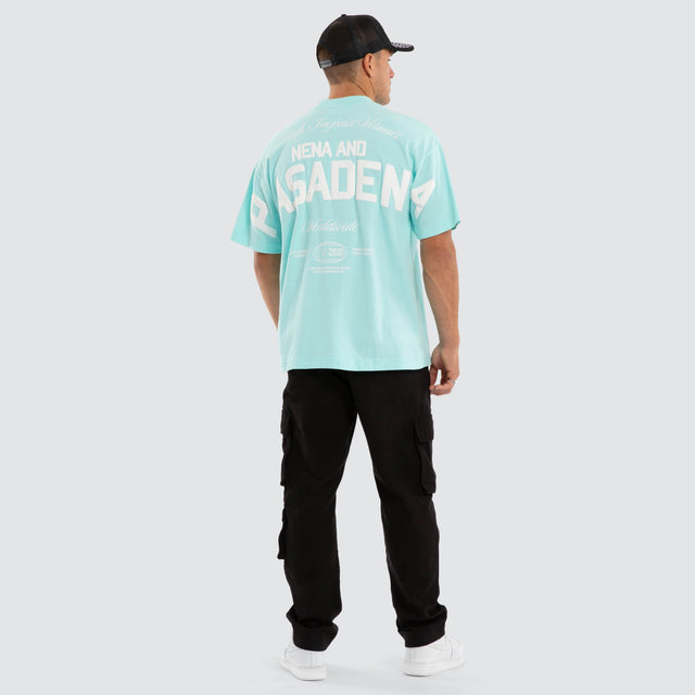 Model wears Performance Raptor Tee Blue Light T-Shirts  – image 5