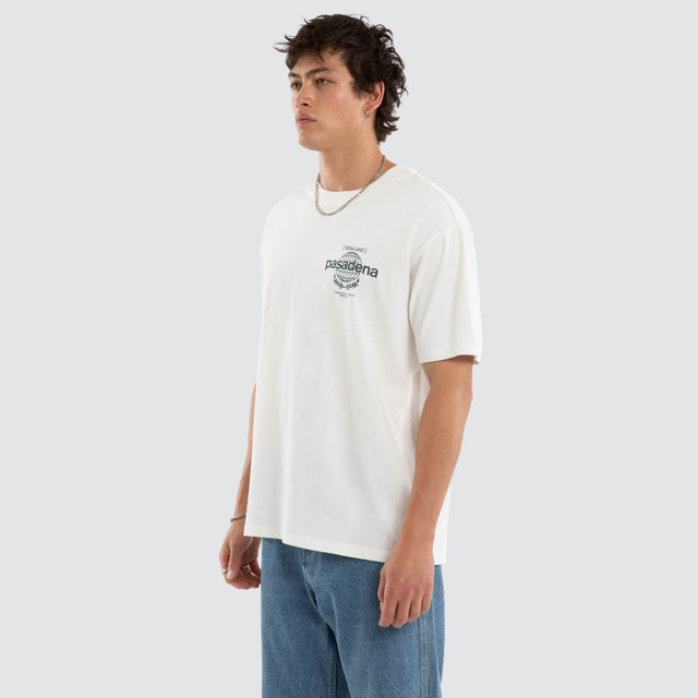 Dreams Box Fit Tee Natural White