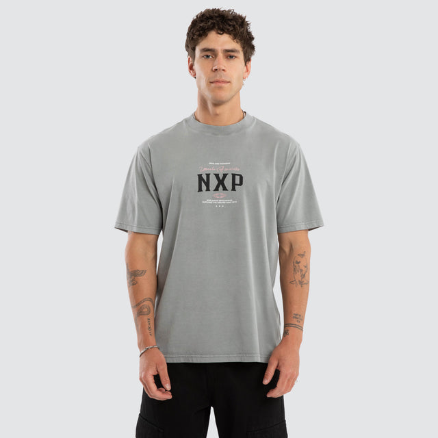 Chronos Classic Tee Neutral Grey