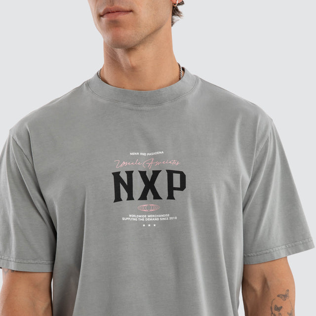 Chronos Classic Tee Neutral Grey