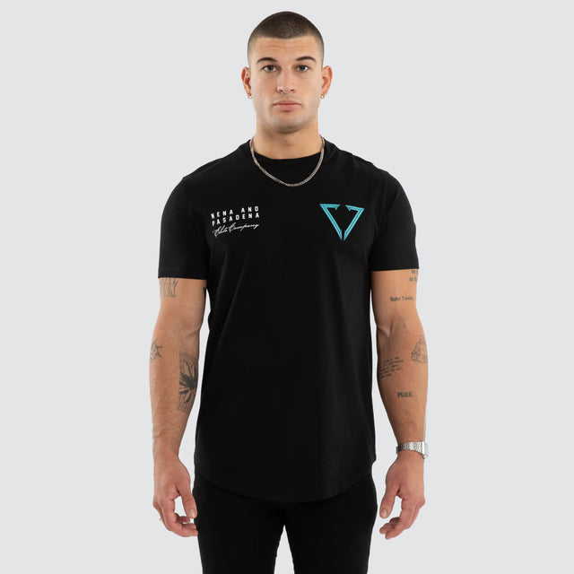 Eidolon Dual Curved Tee Jet Black