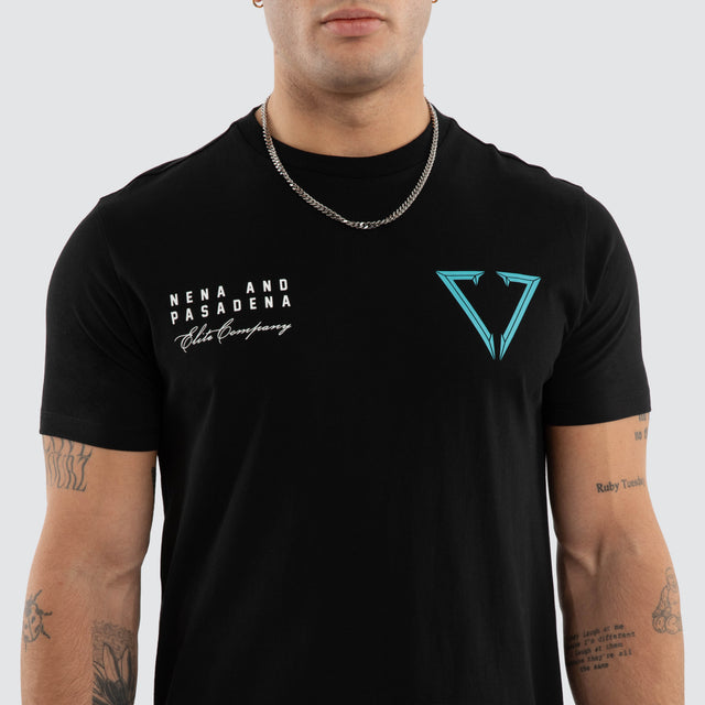 Eidolon Dual Curved Tee Jet Black
