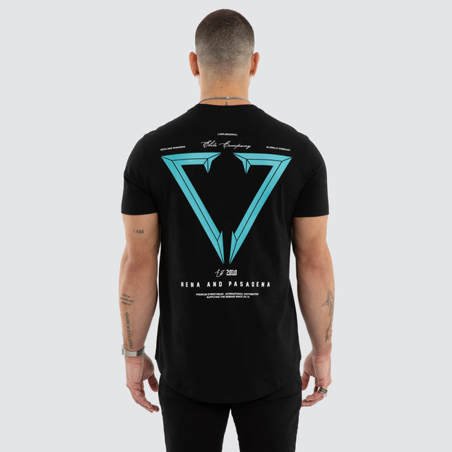 Eidolon Dual Curved Tee Jet Black