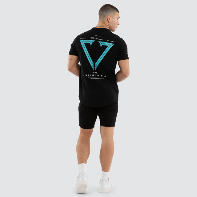 Eidolon Dual Curved Tee Jet Black