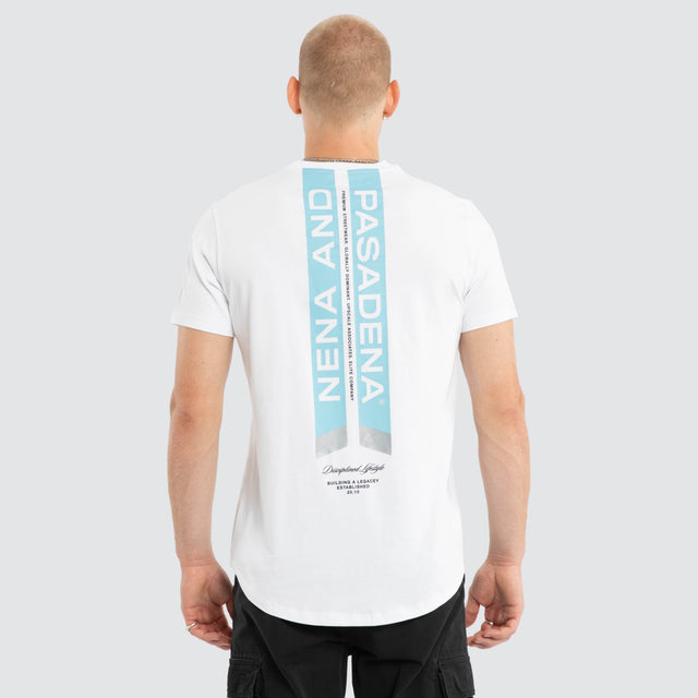 Lysis Dual Curved Tee Optical White