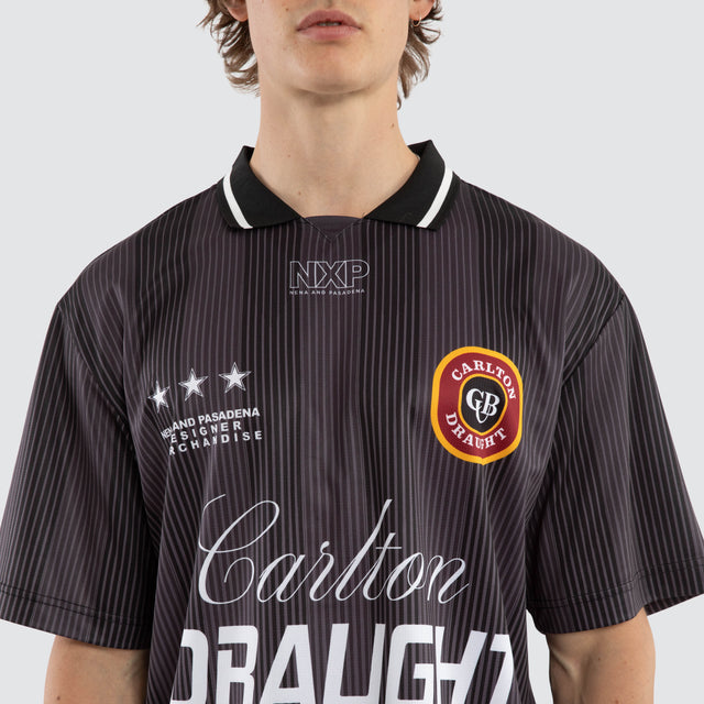 Division Football Jersey Jet Black