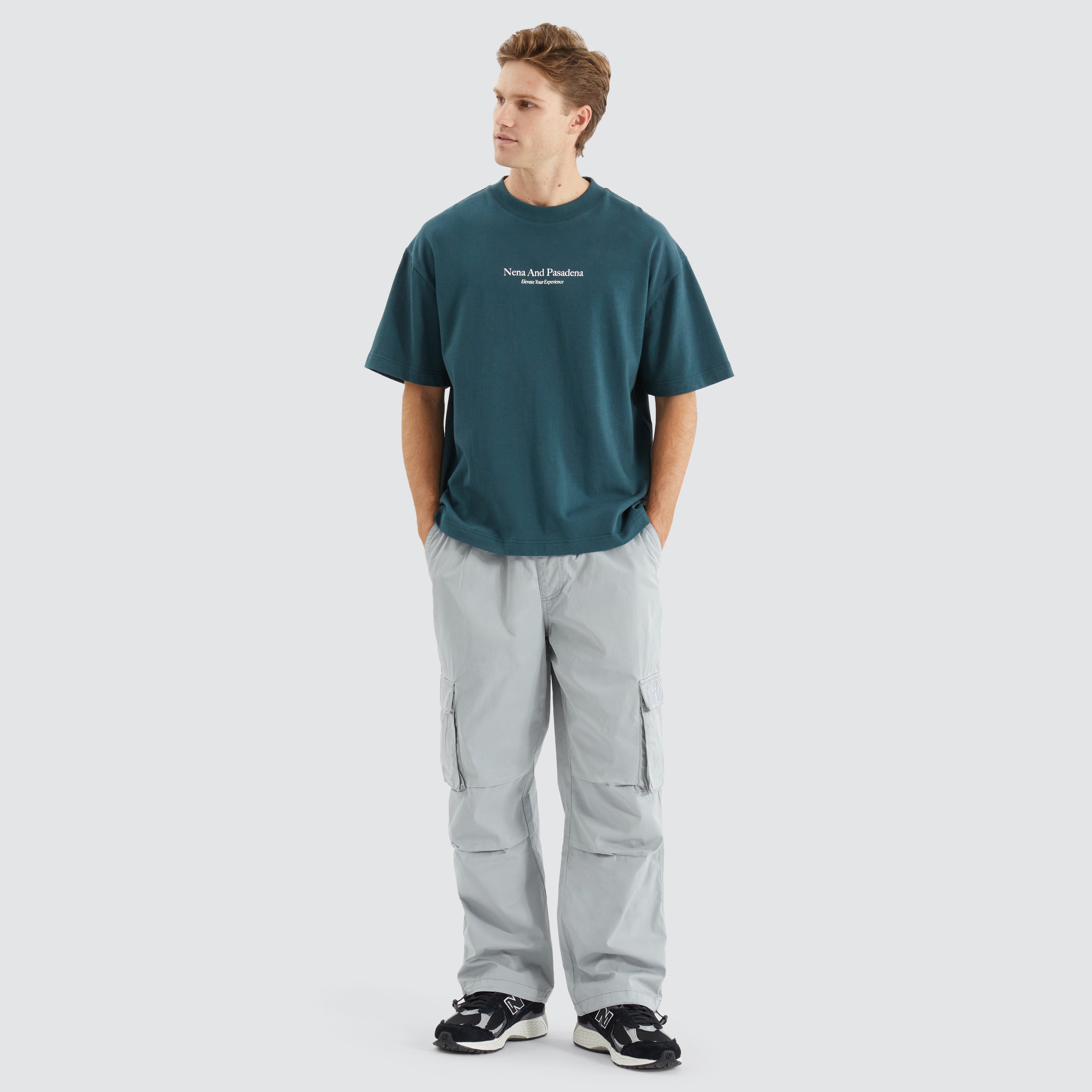 Blueprint Extra Heavy Street Tee in Sea Moss Green | NXP