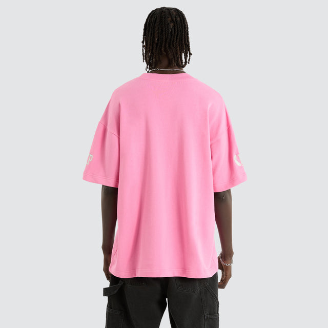 Club Loopback Raptor Tee Pink