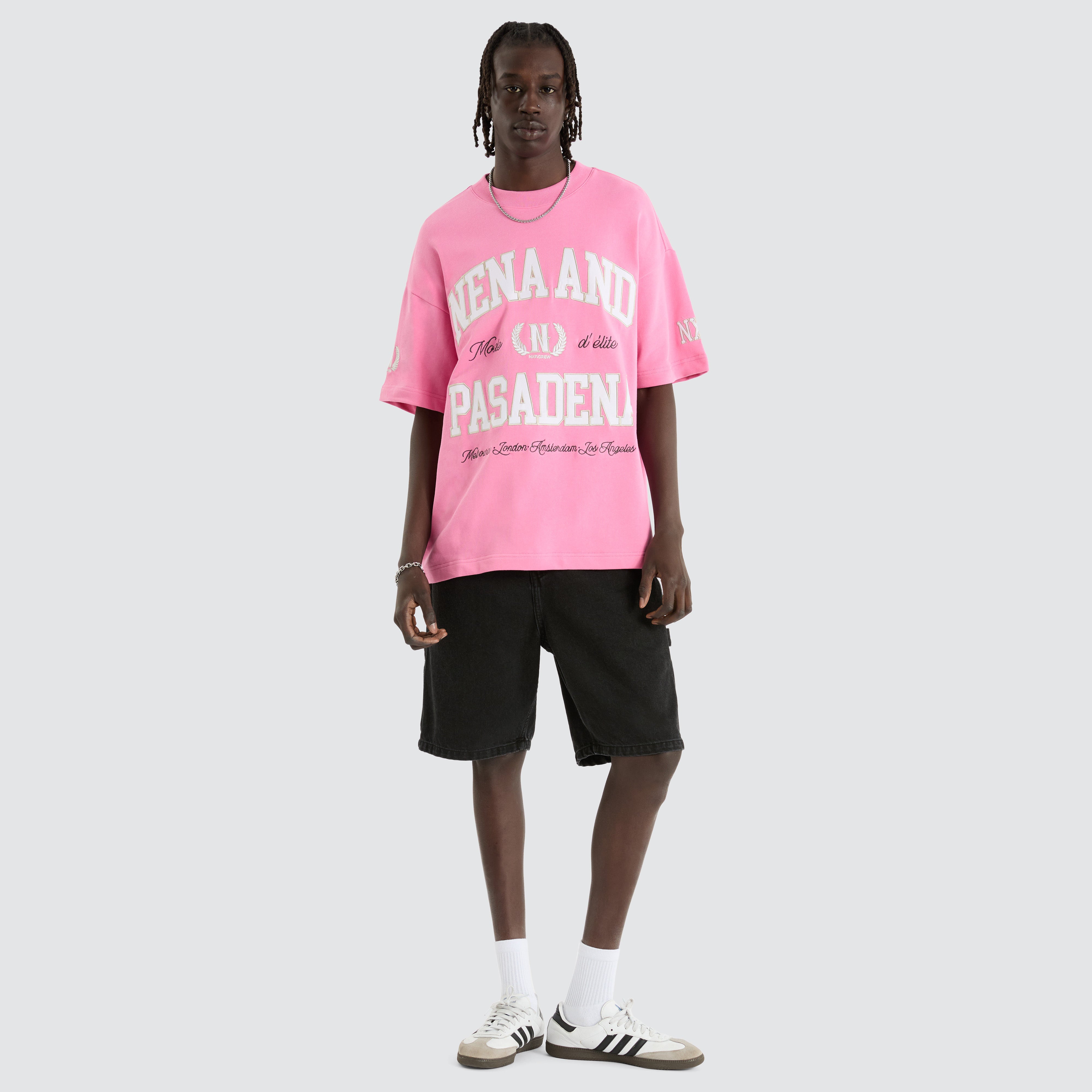 Club Loopback Raptor Tee in Pink | NXP