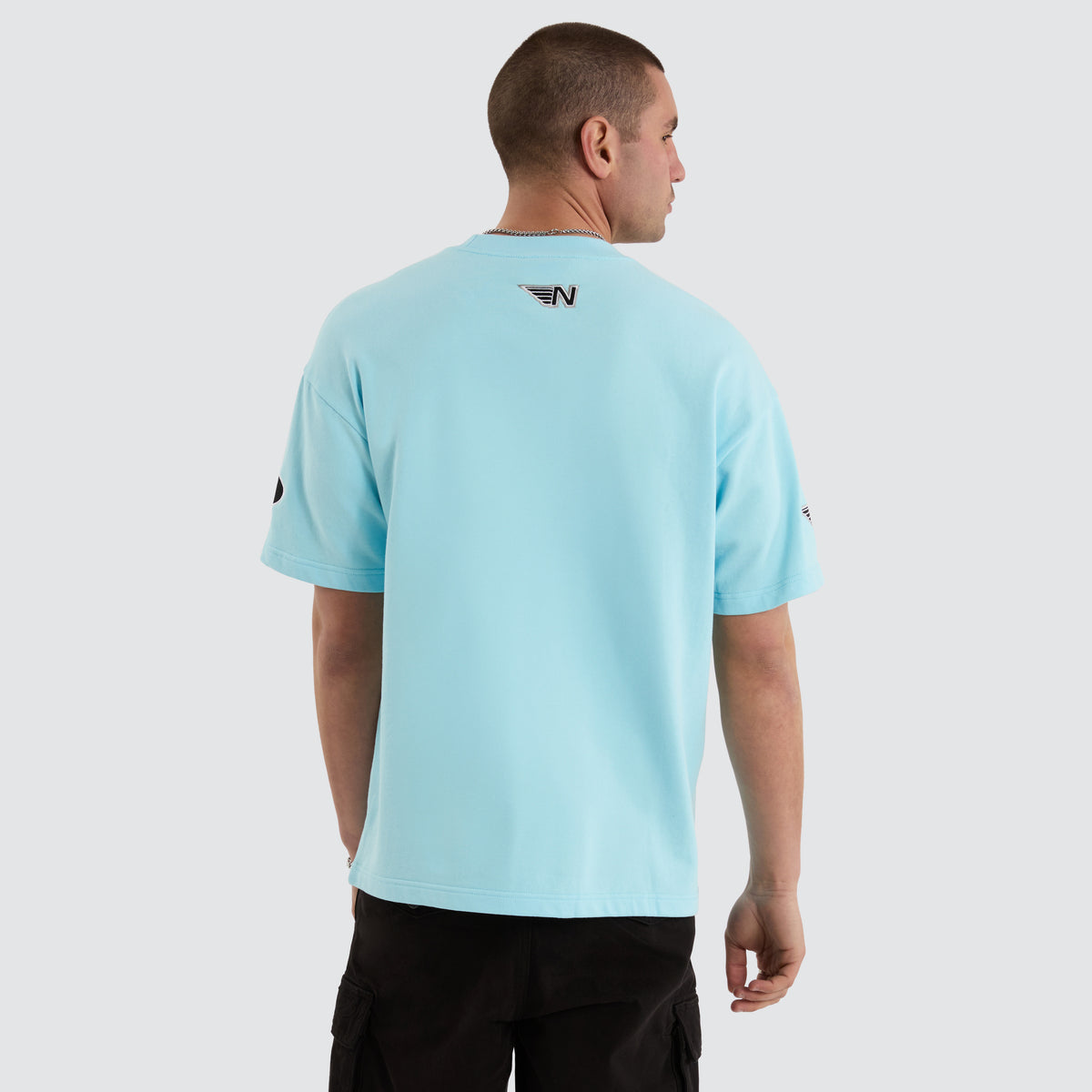 Torque Loopback Raptor Tee in Atomizer Blue | NXP