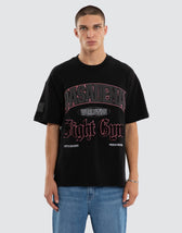 Gym Loopback Raptor Tee Anthracite Black