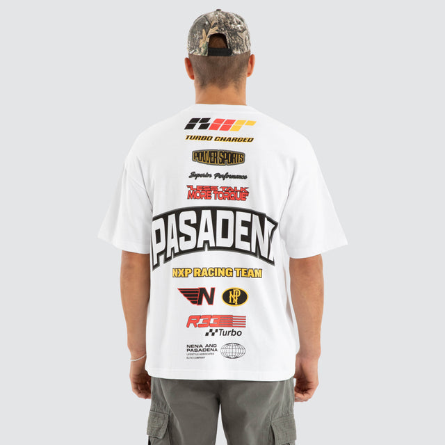 Motor Raptor Tee White