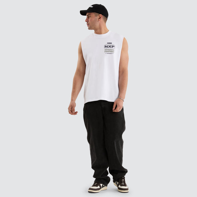 Vetements Street Muscle White