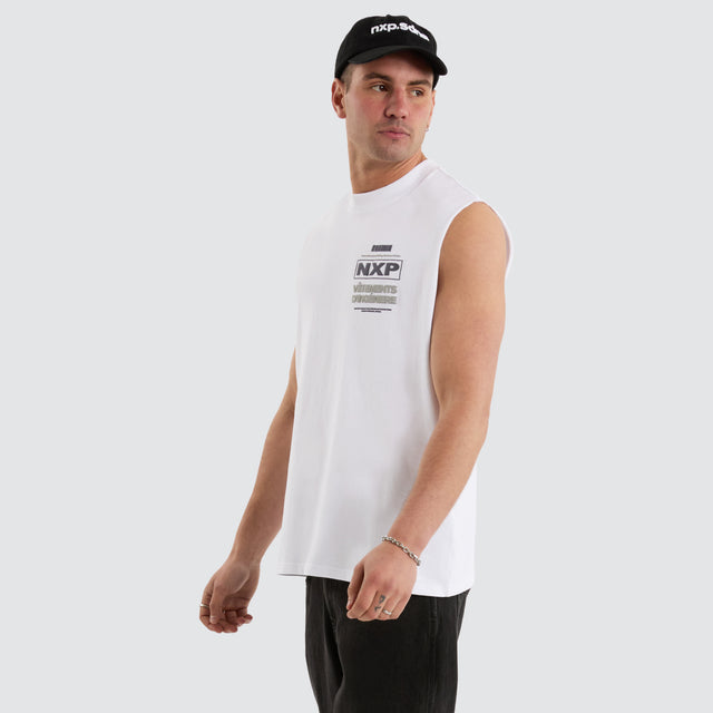 Vetements Street Muscle White