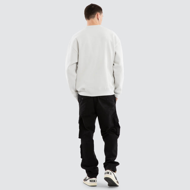 Boss Box Fit Sweater Glacier Grey / Castlerock