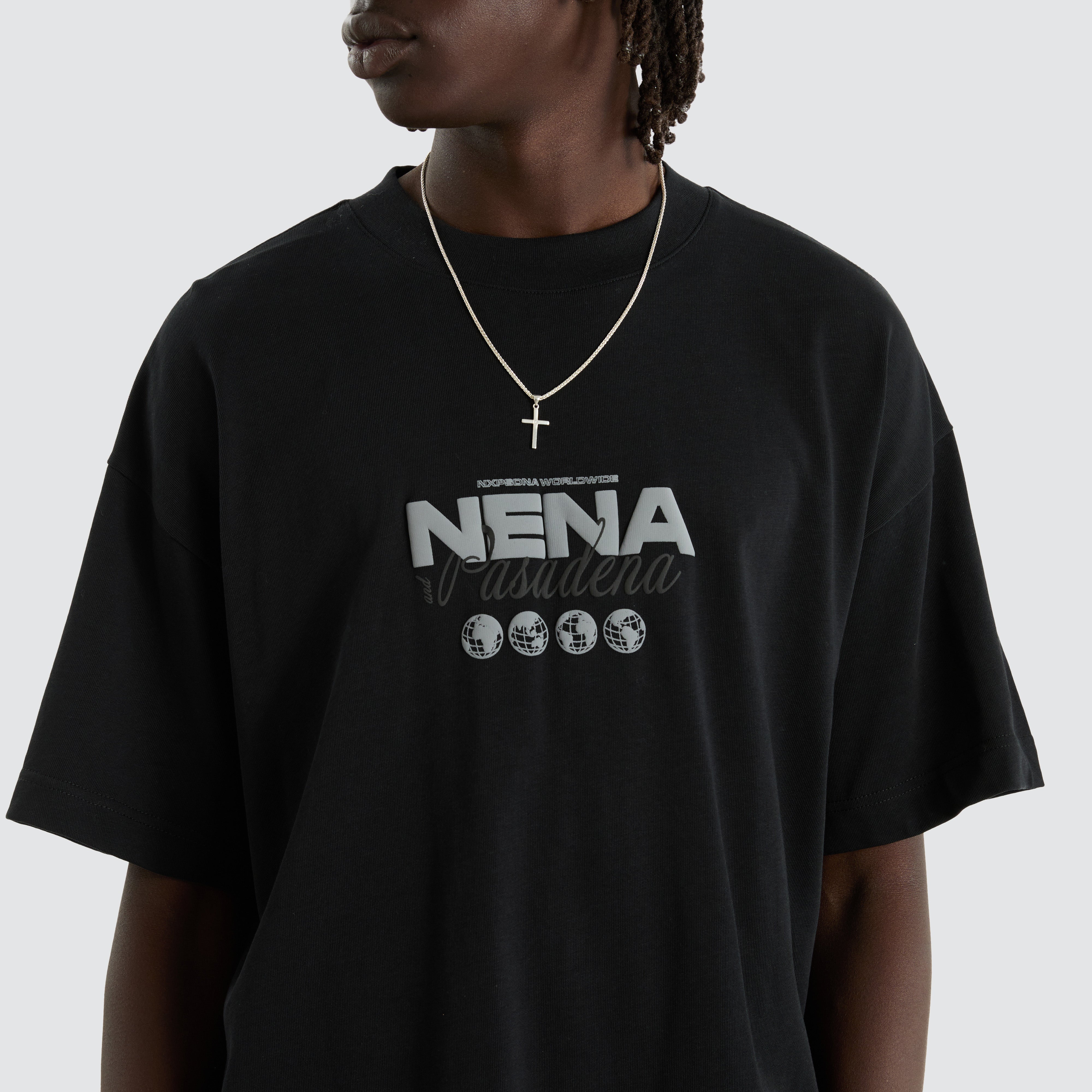 Worldwide Blacked Out Raptor Tee in Anthracite Black | NXP