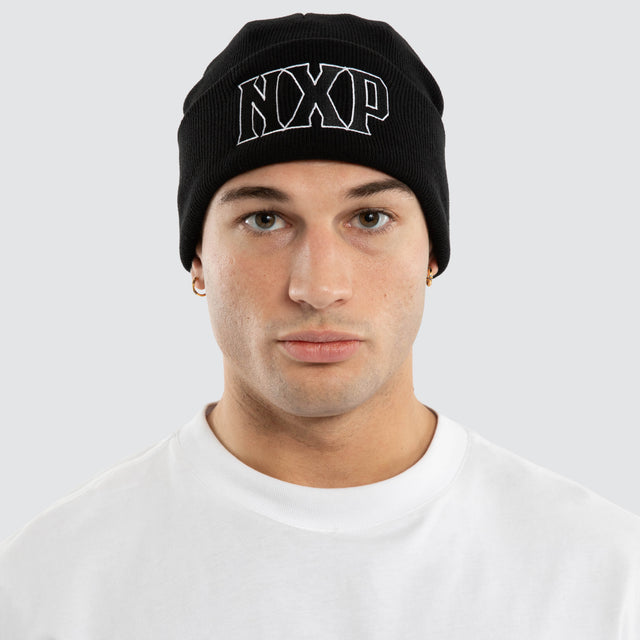 Pillar Beanie Jet Black