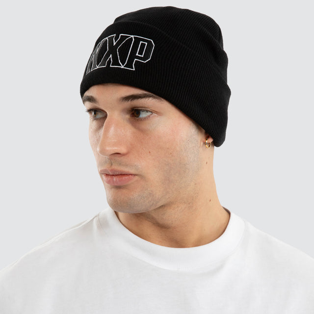 Pillar Beanie Jet Black