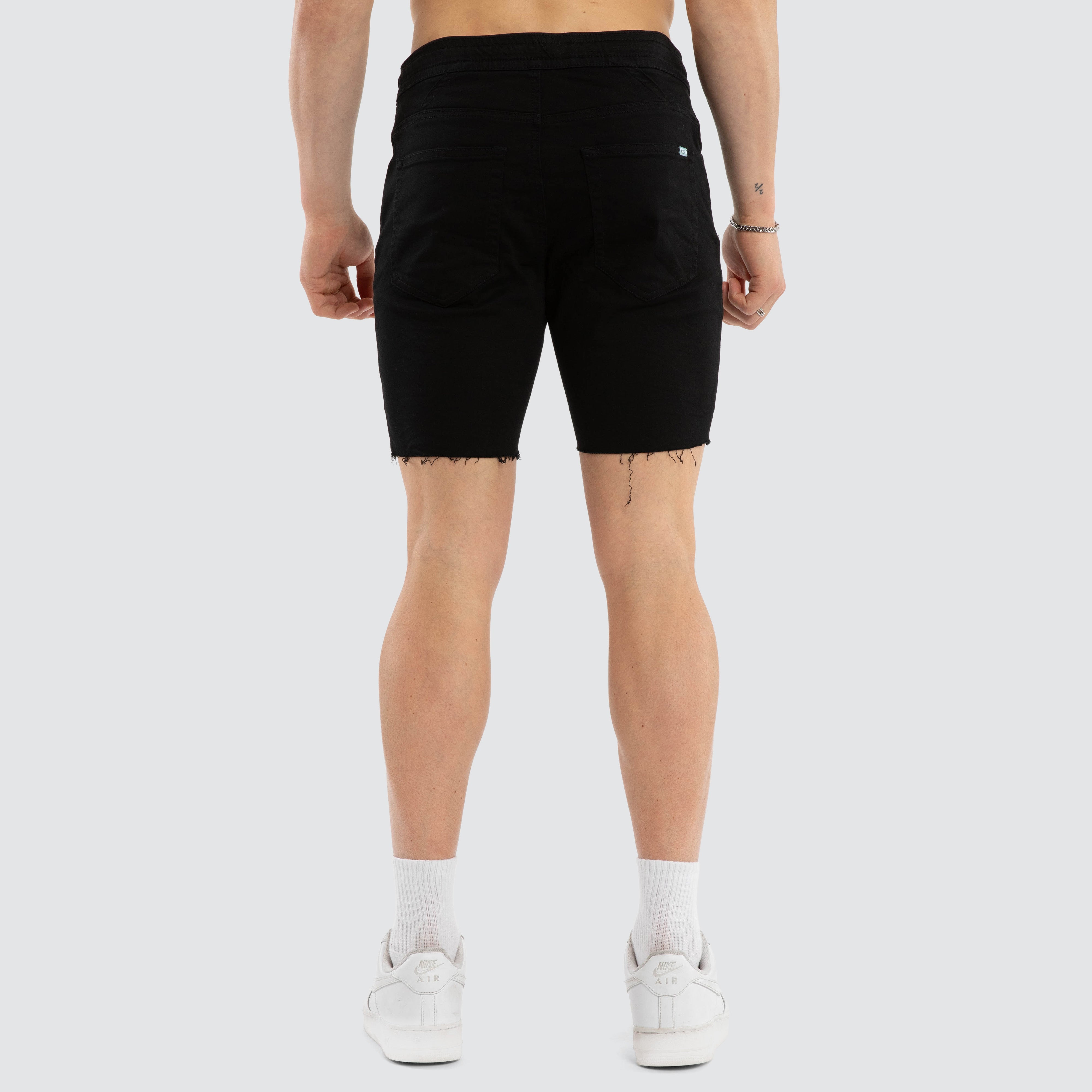 Hartford Denim Shorts in Black | Nena and Pasadena | NXP