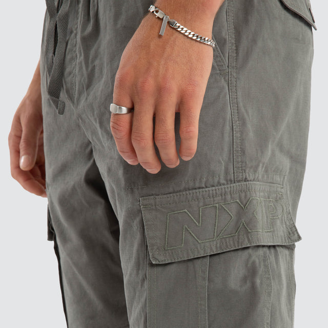 League Cargo Pant Khaki Green