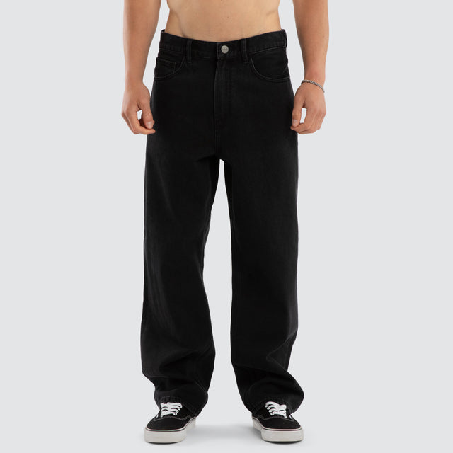 Drive Athletic Baggy Jean Black