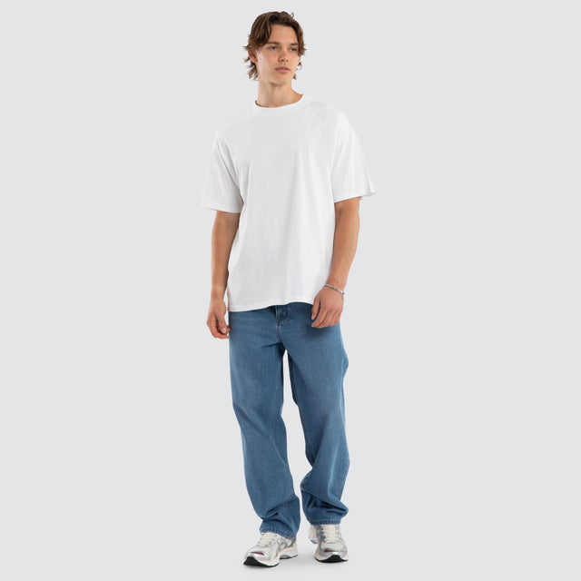 Drive Athletic Baggy Jean Washed Blue