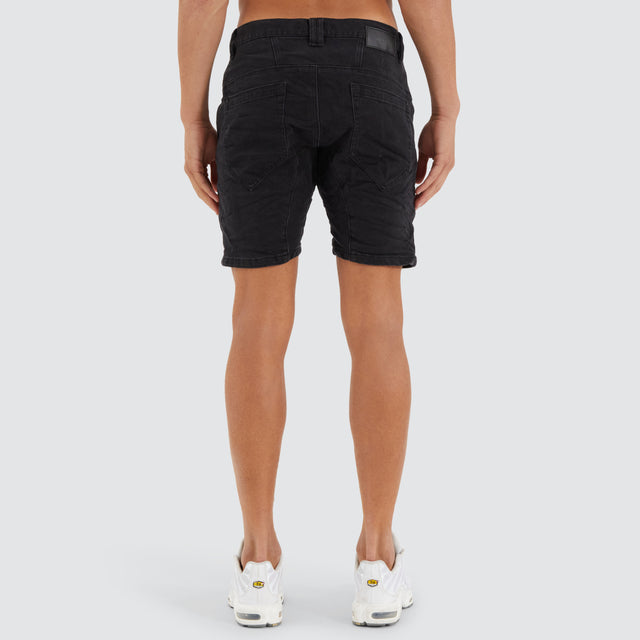 Viper Denim Short Black