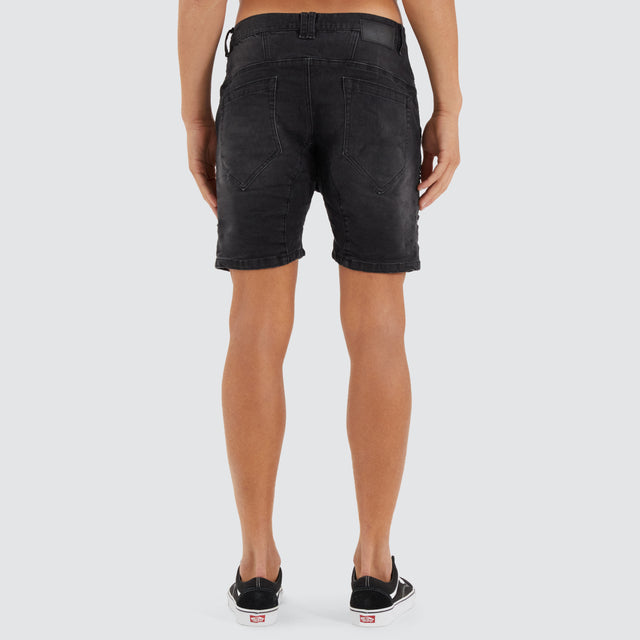 Viper Denim Short Heavy Metal