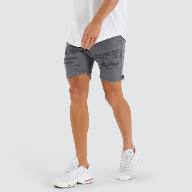 Viper Denim Short Iron Gate