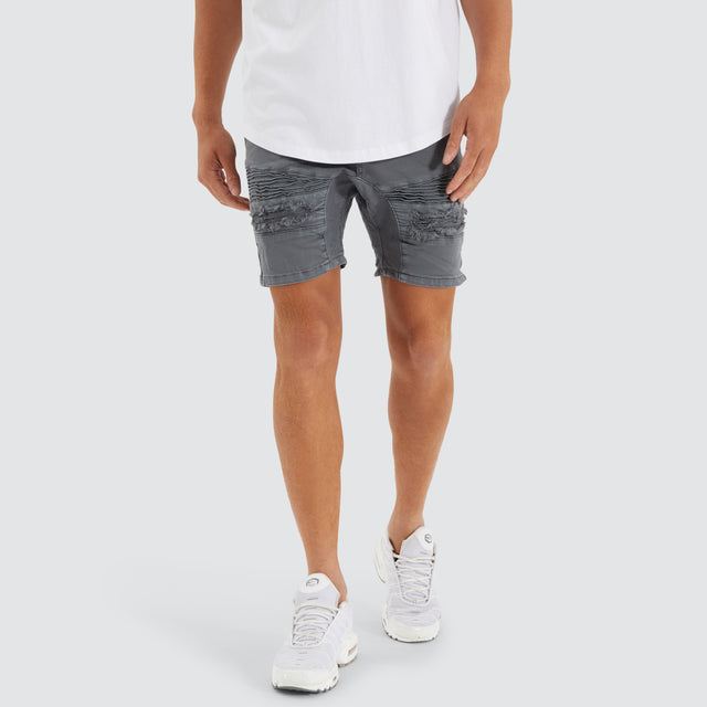 Viper Denim Short Iron Gate