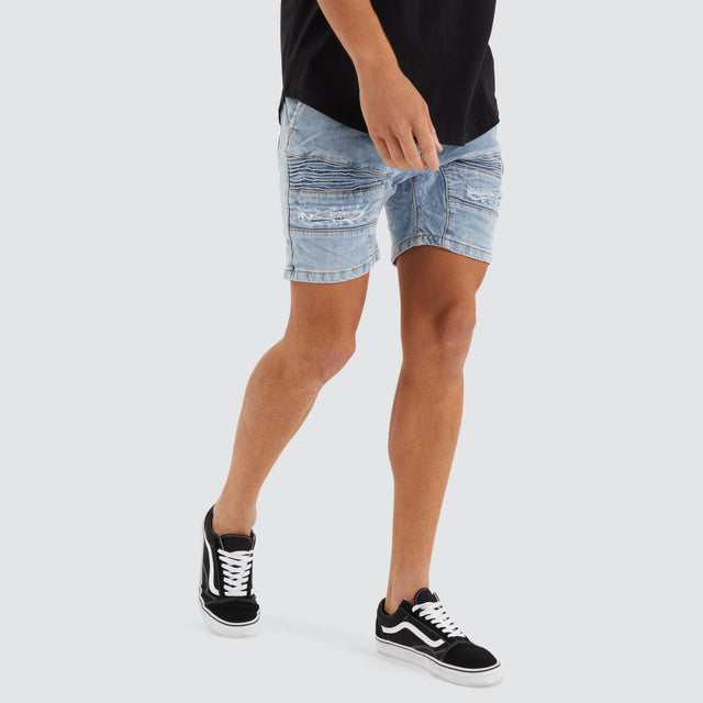 Viper Denim Short Portland Blue