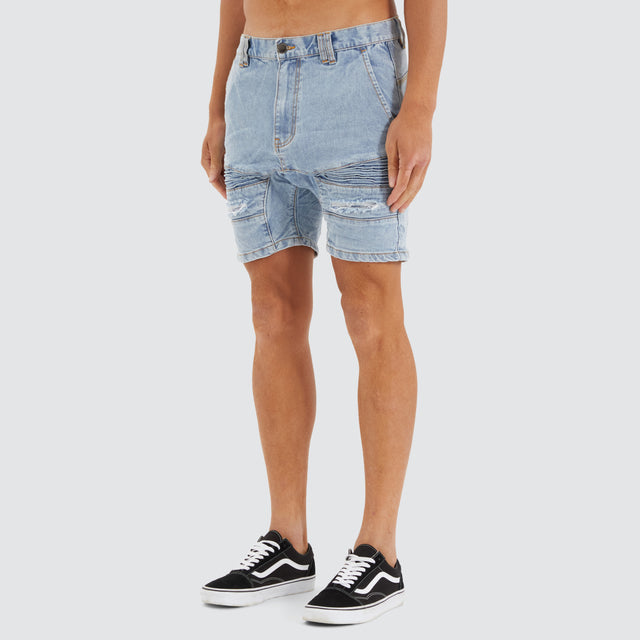 Viper Denim Short Portland Blue