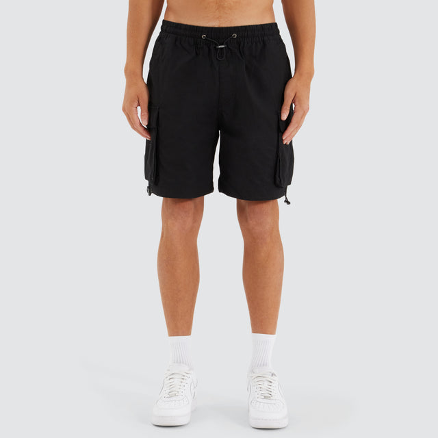 P350 Parachute Ripstop Short Black