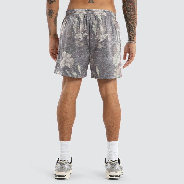 Carved Camo Mesh Trackshort Camo