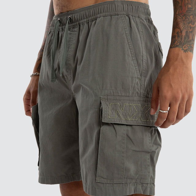 League Cargo Short Khaki