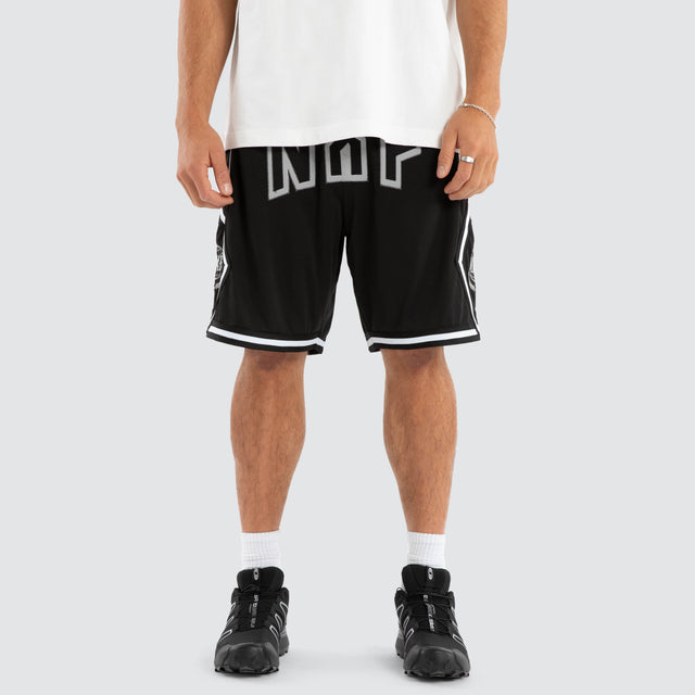 Court Basketball Short Jet Black