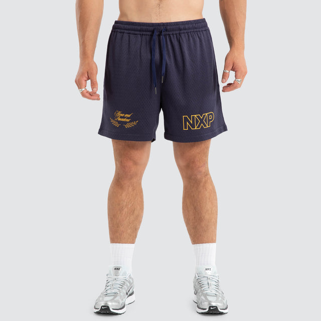 Essence Trigger Mesh Short Navy