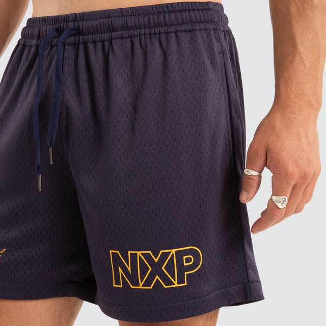 Essence Trigger Mesh Short Navy