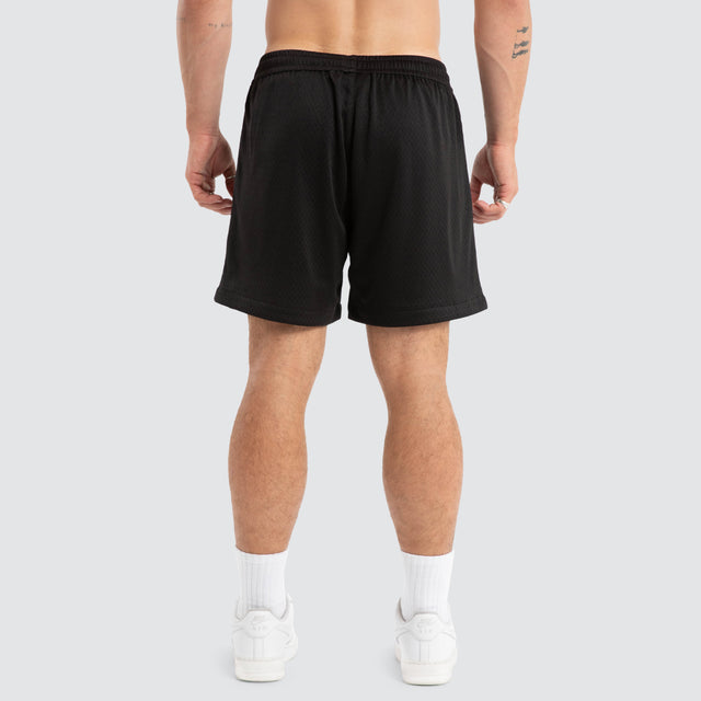 Mercy Trigger Mesh Short Jet Black
