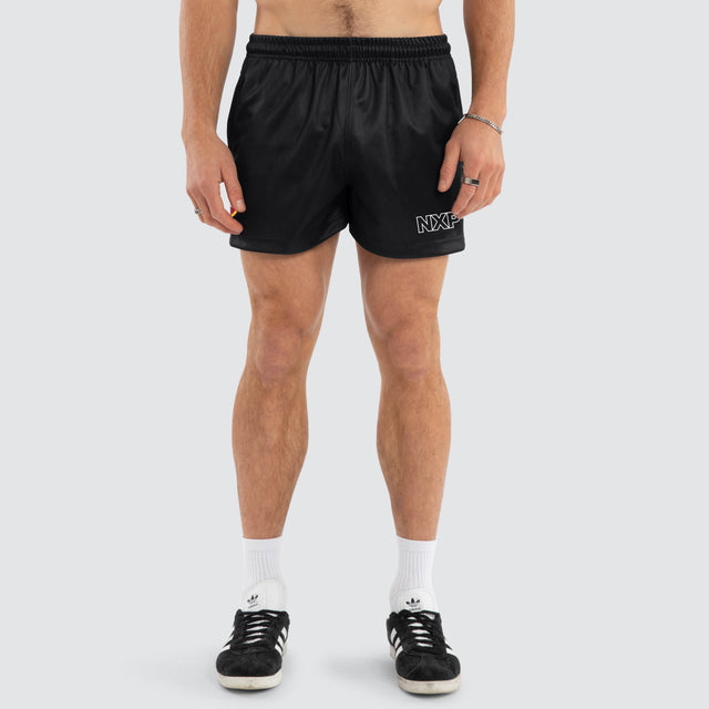Carlton Draught Global Football Shorts Jet Black