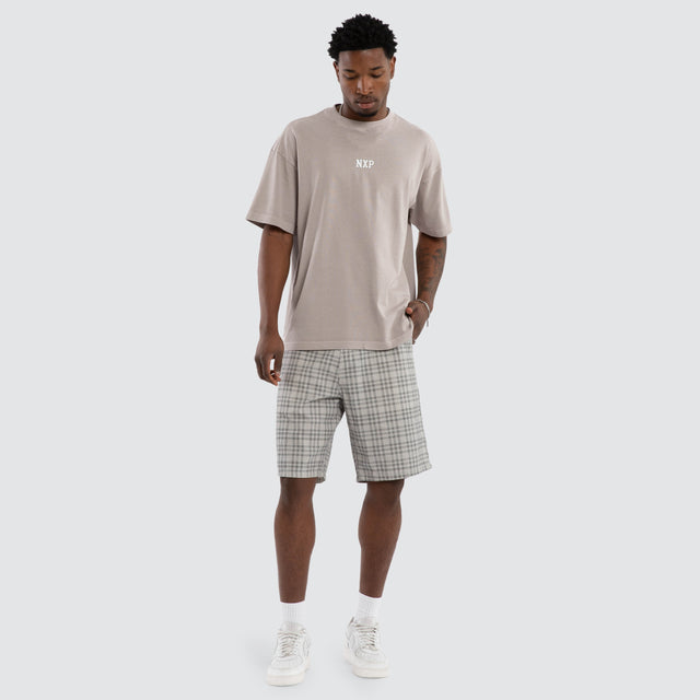 Delay Jort Grey Check