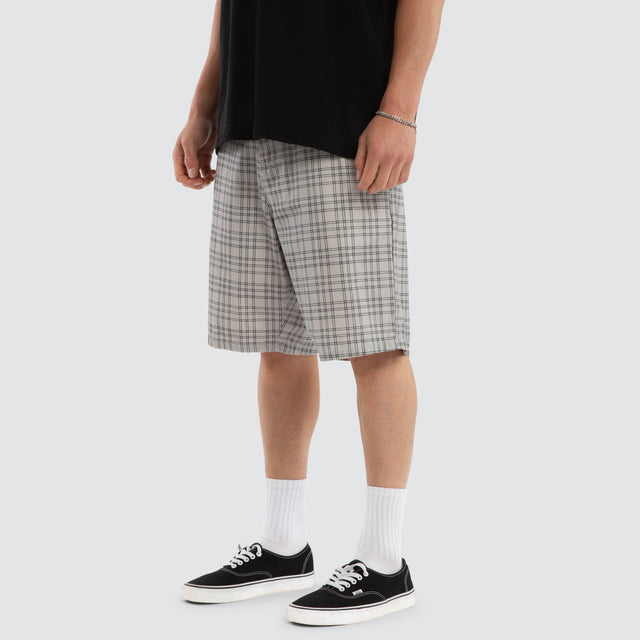 Delay Jort Grey Check
