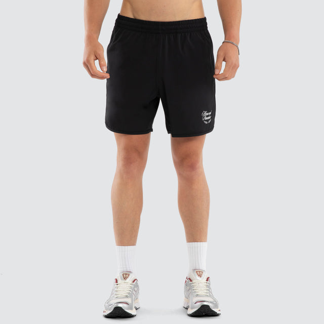 Alder Sport Short Jet Black