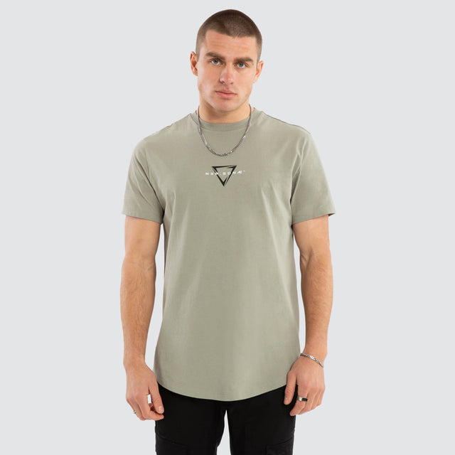 Inevitable Dual Curved Tee Shadow