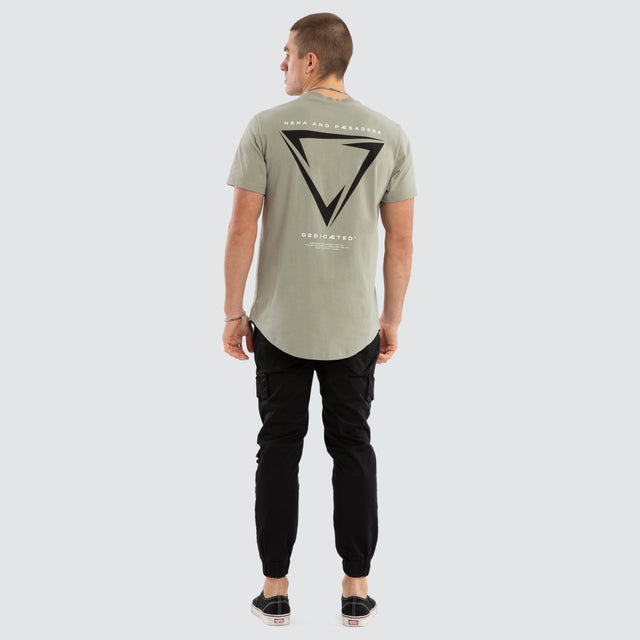 Inevitable Dual Curved Tee Shadow