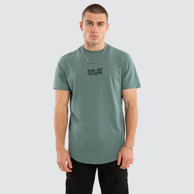 Journey Dual Curved Tee Silver Pine