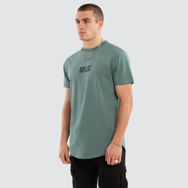 Journey Dual Curved Tee Silver Pine