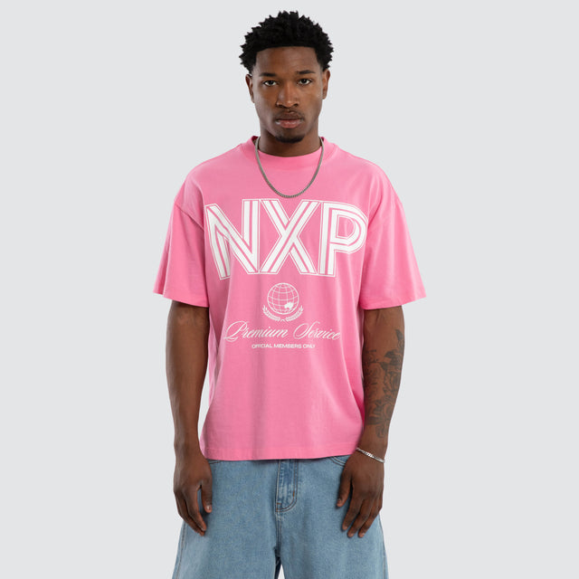 Bank Raptor Tee Pink