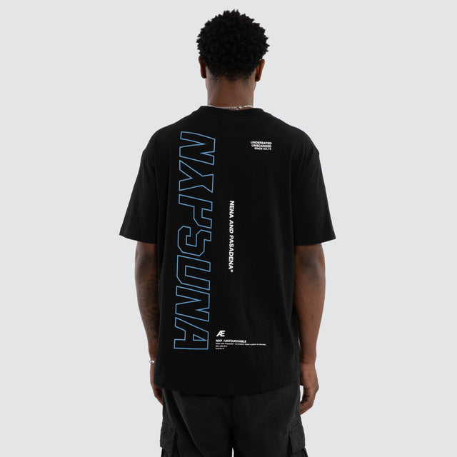 Charge Box Fit Scoop Tee Jet Black