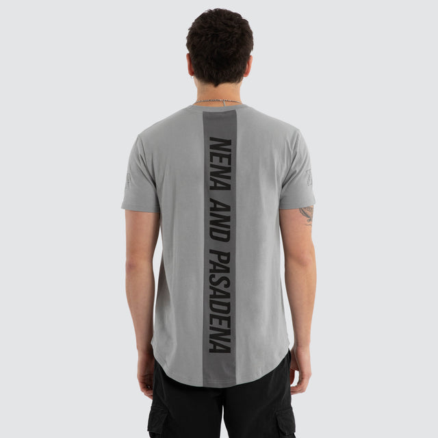 Harbour Dual Curved Tee Ultimate Grey